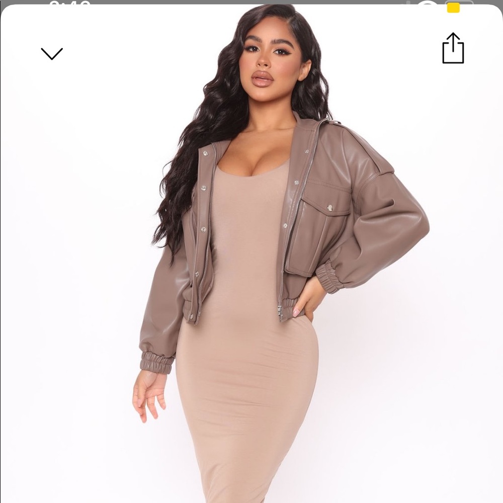 Leather jacket